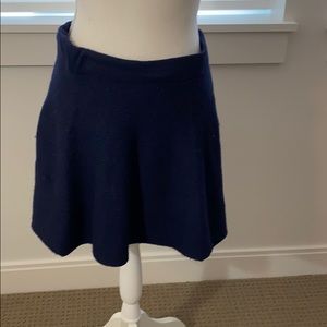 Navy neat skirt
